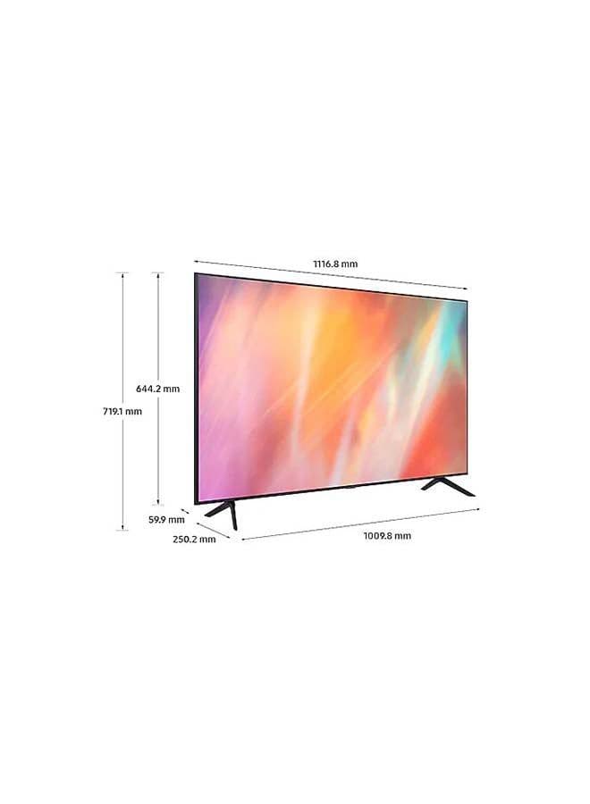 50-Inch Crystal UHD Crystal Processor 4K Flat Smart Tv UA50AU7000UXZN / UA50AU7000UXEG Titan Grey - 7