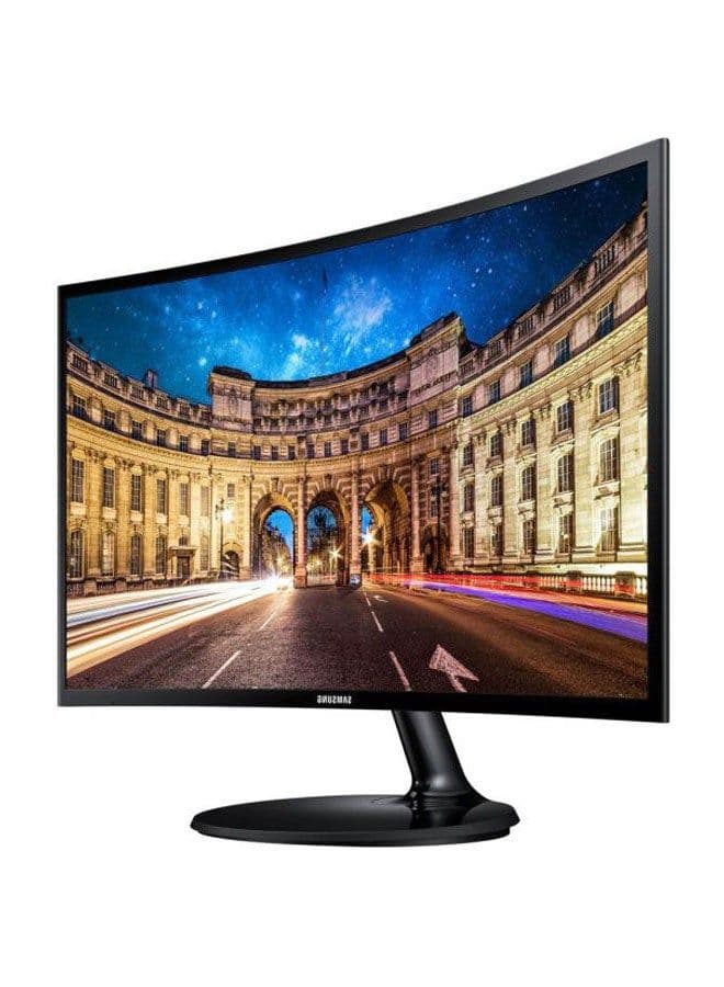 24-Inch Full HD Curved Monitor Black - 7