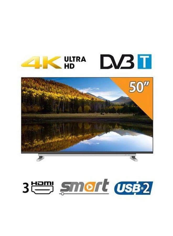 50-Inch 4K Smart Frameless D-LED TV 50U5965EA Black - WE Offer (100 GB Free for 3 Months) 50U5965EA Black - 3