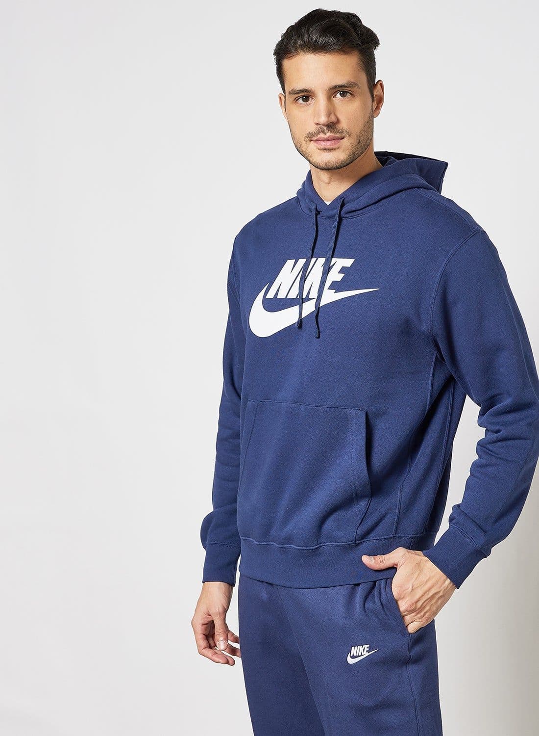 Sportswear Club Graphic Hoodie Blue - 2