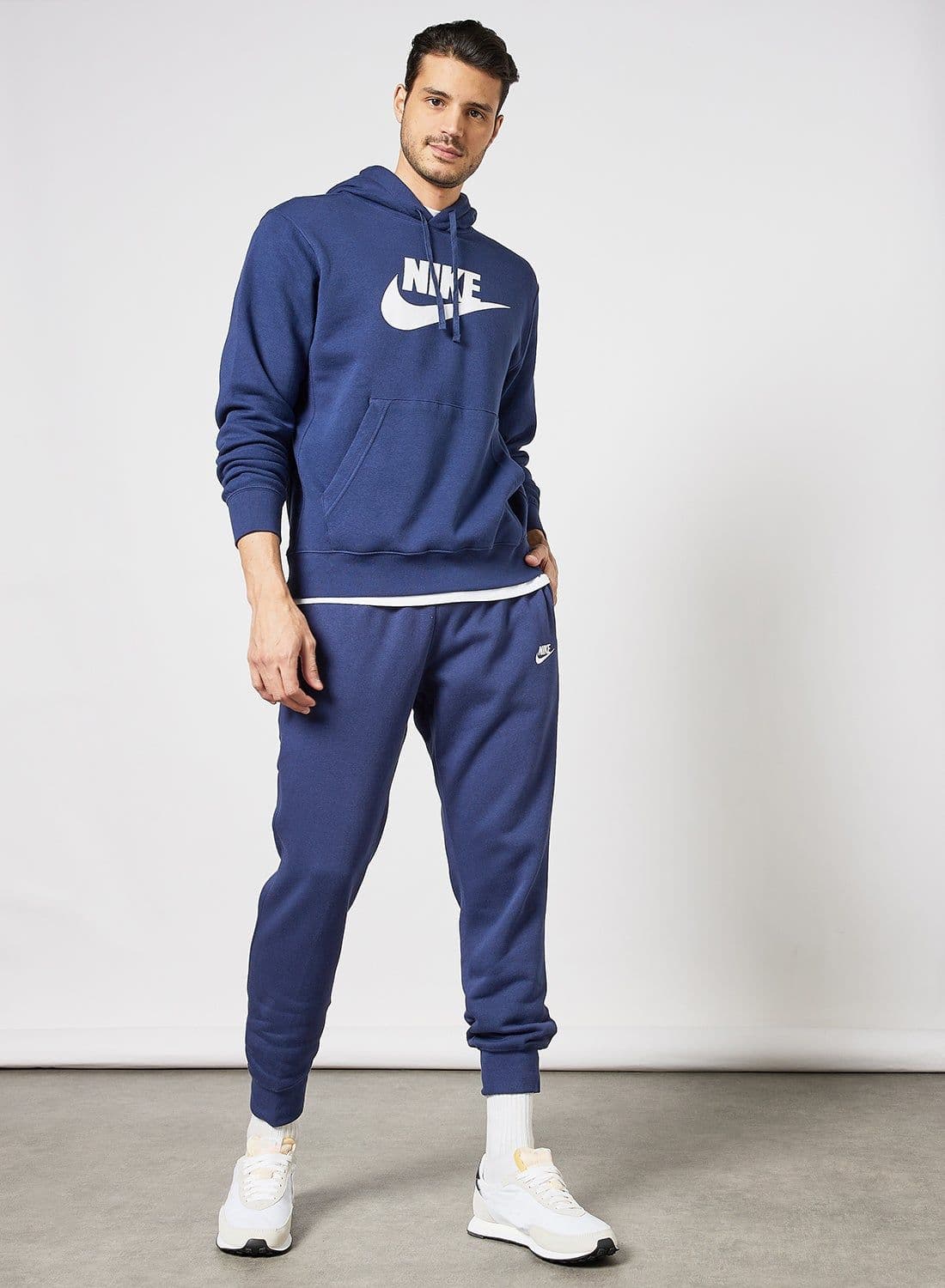 Sportswear Club Graphic Hoodie Blue - 3
