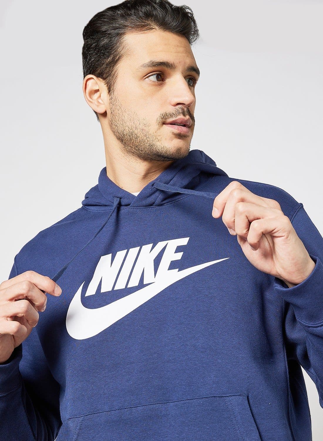 Sportswear Club Graphic Hoodie Blue - 4